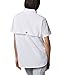 Columbia Women’s PFG Bahama Short Sleeve Shirt, White, Medium