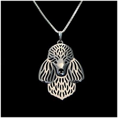 Silver Poodle Necklace