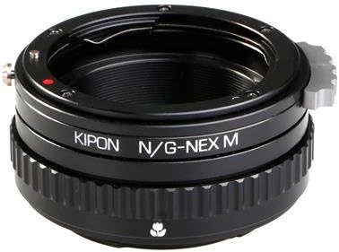 Kipon Nikon G Mount Lens to Canon EOS M Camera Lens Adapter