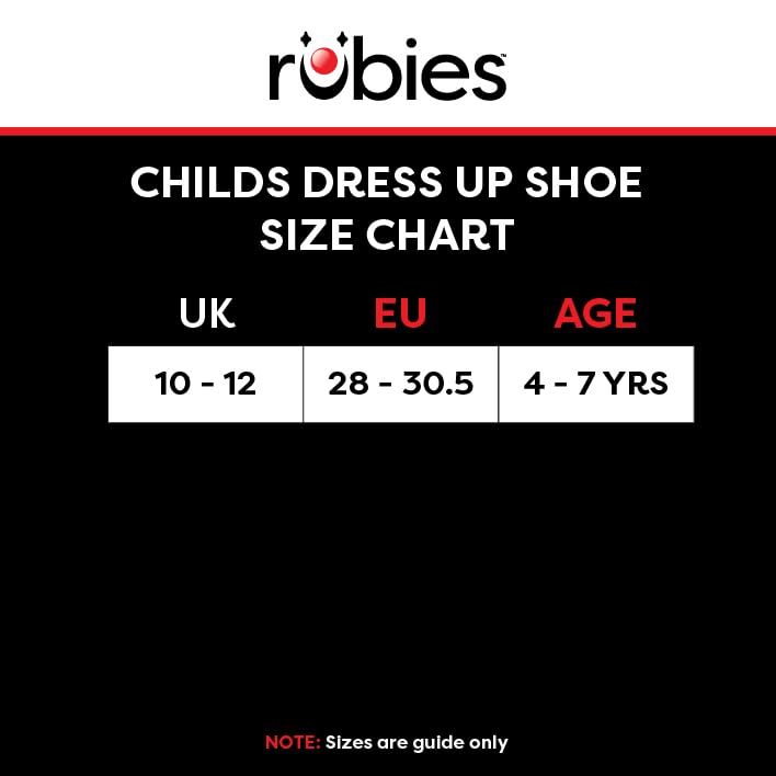 Rubies 156736OS000 Pink Jelly Shoes Princess Kids Fancy Dress, Girls Halloween