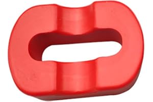 Riloer Winch Hook Isolator, Winch Hook Roller Fairlead Isolator, for 8000+ LBS Winch, Red