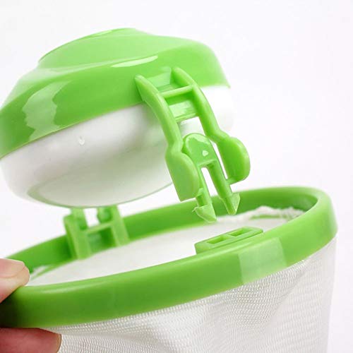image for aliveGOT 2Pcs Washing Machine Handy Lint Trap Debris Filter Mesh Pouch