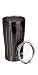 GrowlerWerks uPint Vacuum Insulated Pint For Craft Beer, Black Chrome primary