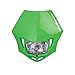 POLISPORT/CHEST PROT.~ MMX HEADLIGHT GREEN 8663500007
