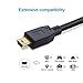 CableCreation Mini USB to USB C Cable 6.6FT USB Type C to Mini USB Cable USB Mini B Charging Cable for Hero 3+ PS3 Controller MP3 Player, Digital Camera Other USB Mini B Devices 2M Black
