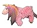 Artisan Owl Yarn and Plush Pink Unicorn Marionette Puppet - Wooden Feet and Detachable Strings, Styles Vary (Pink)