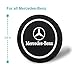 Fujun Upgraded 2 Pcs 2.75 inch Car Interior Accessories Anti Slip Cup Mat for Mercedes-Benz, fit for S Series, E Series, C Series, W Series, A Series, etc All Models