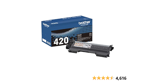 Brother Genuine TN420 Mono Laser Toner 