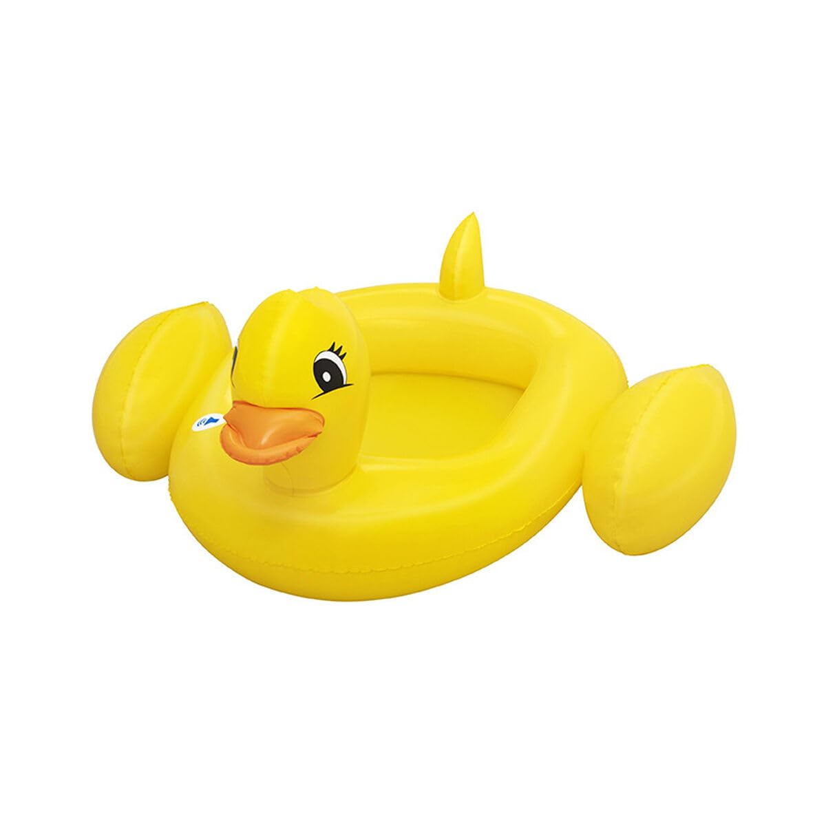 Bestway Funspeakers Duck Baby Boat, Inflatable Float with Built-In Speakers, Yellow, Multicolour, One Size