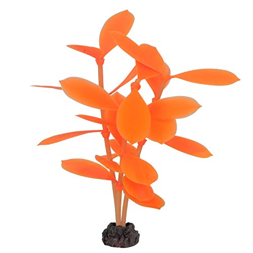 Carefree Fish Aquarium Glowing Plant Food Garde Silica Gel Plants for Fish Tank Decorations Not Silk Not Plastic Not Silicone Artificial Realistic Water Plant - Thumbnail 5