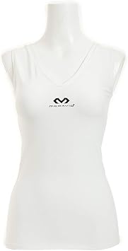 Amazon Co Jp Mcdavid マクダビッド M5w ウィメンズ V タンク スポーツ用インナー レディース バスケット Vネック タンクトップwh Xs スポーツ アウトドア