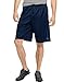 Champion Men's Powertrain Double Dry Performance Short, Navy, Medium