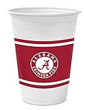 Hefty College Cups, Alabama Crimson Tide, 18 oz, 84 Cups