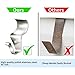 (16 Pack) Vinyl Siding Hooks for Hanging No-Hole Needed Heavy Duty Hanger Clips