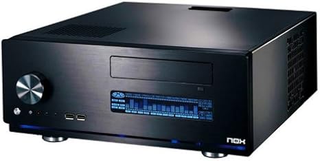 NOX Xtreme Live 2 HTPC ATX – Caja de Ordenador, Color Negro: Amazon.es: Informática