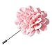 Argositment Wedding Hollowed-out Camellia Boutonniere for Men's Suit Handmade Lapel Pin Flower with Packing