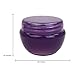 Beauticom 10G/10ML Frosted Container Jars with Inner Liner for Scrubs, Oils, Salves, Creams, Lotions, Makeup Cosmetics, Nail Accessories, Beauty Aids - BPA Free (6 Pieces, Purple)