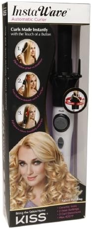 Kiss InstaWave Automatic Curler,Curls Made Instantly,1 ea - 2 Pack