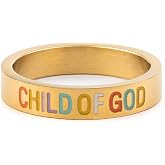 Elevated Faith Gold Child of God Ring