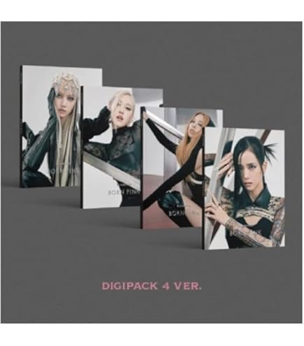 Amazon.com: BLACKPINK BORN PINK 2nd Album BOX SET Version CD+