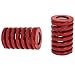 Jashem Die Spring 25mm OD 40mm Long Medium Load Stamping Compression Mold Die Spring Red, Electric Part