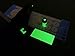 Glow-ON Paint and Film Nights Sights Kit for Firearms. 2.3 ml Vial + 3.3 x 7 cm Glow Film
