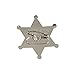Metal Sheriff's Badges (2-Pack of 12)