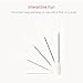 Pidan Studio Cat Feather Teaser Wand - Interactive Fun 100% Cat Kitten Friendly Superior Quality Premium Goose Feather