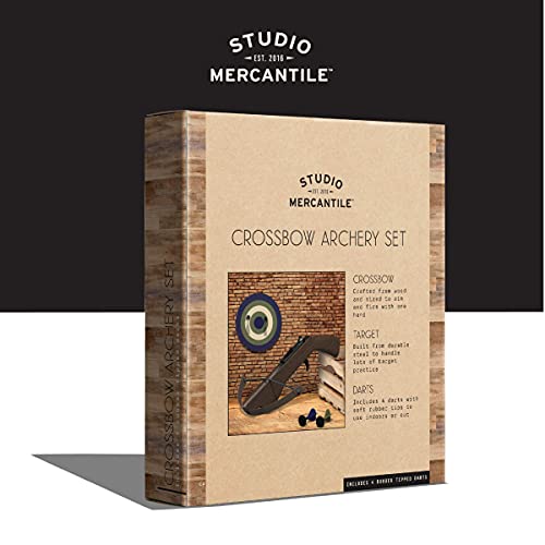 Hammer + Axe Crossbow Archery Bow and Arrow Set with 4Rubber Tip Darts