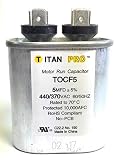 Motor Run Capacitor, 5 MFD, 2-3/4 in. H