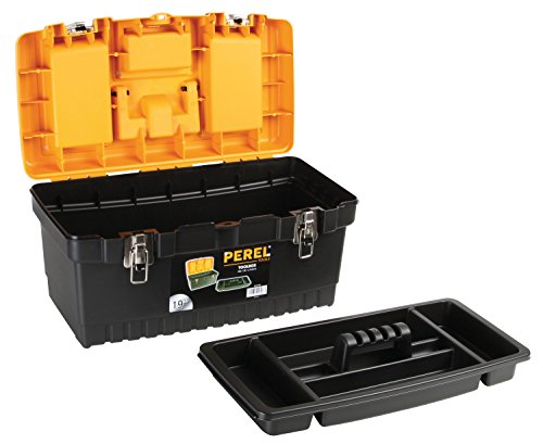 Perel OM19M Werkzeugkoffer mit Metallverschlüssen, 48,3 cm – Bild 3