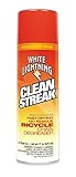 White Lightning Clean Streak No Residue Dry Bicycle Degreaser, 23-Ounce Aerosol Spray
