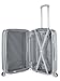 TravelCross Columbia Luggage 3 Piece Lightweight Spinner Set (Silver)