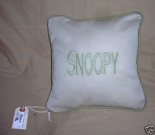 Peanuts Deluxe Fabric Pillow - SNOOPY