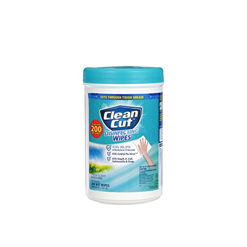 image for Disinfecting Wipes by Clean Cut, Fresh Scent, Value Size 200 Wet Wipes
