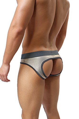 Joefeel men underwear hollow out jock strap thongs poly…