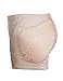 FLORATA Women's Seamless Butt Hip Enhancer Jacquard Shapewear Hip Butt Padded Panty