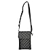 BECPLT Womens Soft PU Leather Cell Phone Shoulder Bag Small Crossbody Purses Pouch Lady Wallet with Shoulder Strap (Black)
