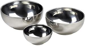 Stainless Steel Bowls / Small Manicure Bowls (Set of 3