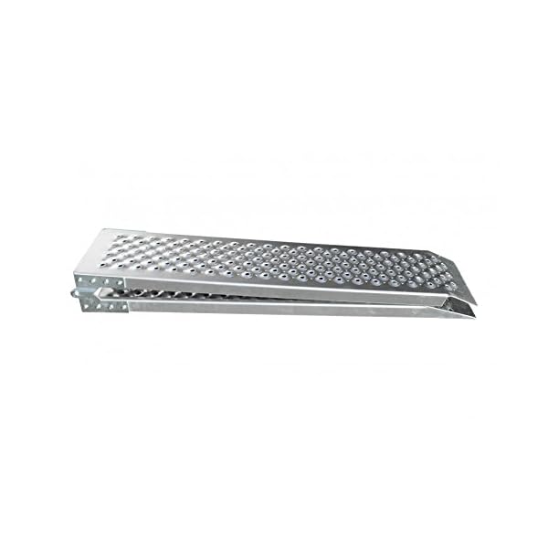 Laderampe Auffahrrampe Auffahrschiene 200KG Motorrad Rampe aufklappbar 200cm – Bild 6