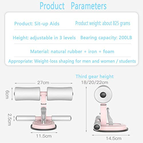 BEDDYB-Pull-Up-Bar-Home-Gym-Sit-Up-Aid-Bar-Fitness-Equipment-Abdominal-Core-Machine-Home-Workout-Exercise-Training-Sit-Up-Assistant-Trainer