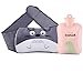 Hot Water Bag,Hot Water Bottle with Waist Cover Cartoon Warm Water Pouch for Neck and Shoulder, Back,Hand, Legs, Waist Warm