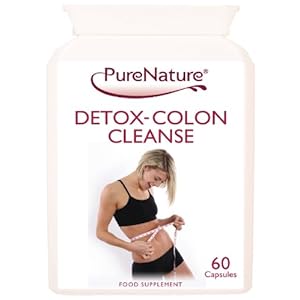 Detox Colon Cleanse Natural Herbal Formula Vegetarian Capsules Fast Start For Weight Loss Diet & Slimming Perfect When Combined With PureNature Raspberry Ketone, Garcinia or Green Coffee| 100% Quality Assured Money Back Guarantee| FREE UK DELIVERY
