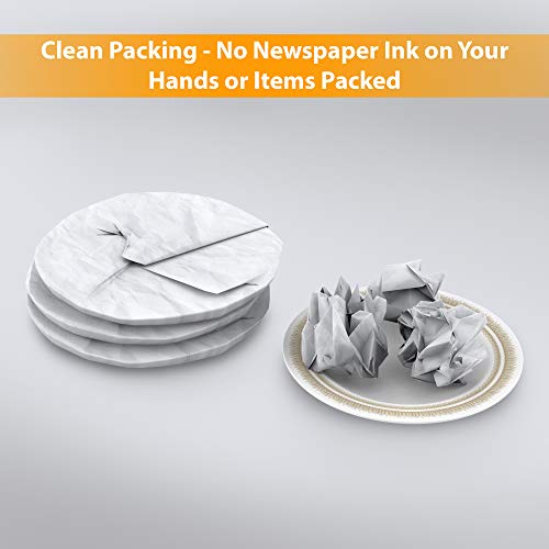125 Newspaper Packing Paper Sheets for Moving 5.5 Lbs Recyclable