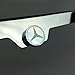 Fit Mercedes Benz Logo Laser Engraved Steel Metal Screw Cap for License Plate Frame Set of 4 Anti Theft or Removable Style