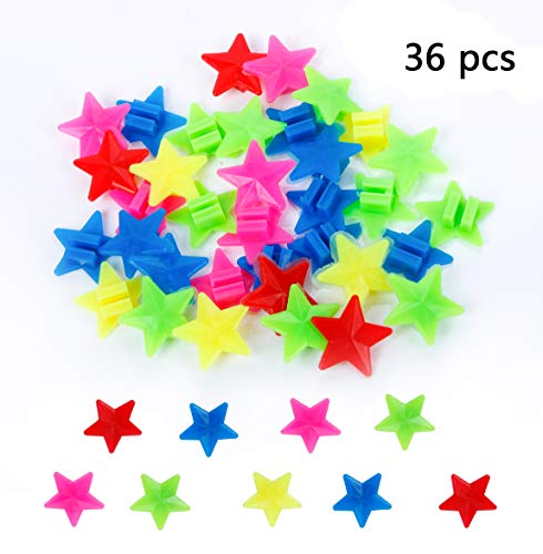 Sharlity Pack of 45 Bike Decoration Kit Bike Spoke Beads Mirror Bell Handlebar Grips Bicycle Streamers Tassel Ribbons for Boys Girls