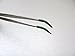 Tweezers With Rubber Tips PVC Coated Tips Bent Tip Tweezer Jewelry Hobby Crafts for Lab Industrial Jewelry Craft Tips Have Rubber Coating for Securely Holding to Not Mar or Scratch the Article By JTS