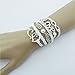 Nurbo Fashion Style Jewelry Cute PU Leather Infinity Charm Bracelet Wrist Band