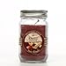 Hosley Set of 3 Baked Apple Scented Mason Jar Candles 11 Ounce Each Ideal Gift for Weddings Special Occasions Spa Reiki Meditation Bathroom Settings O9