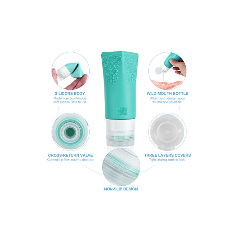 Travel Container for Toiletries Tsa Approved Travel Bottles Travel